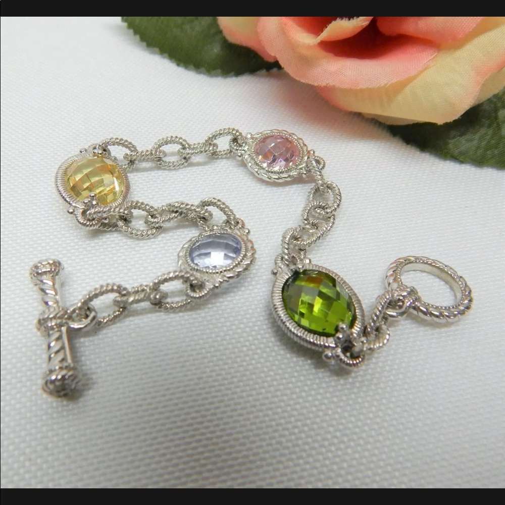 Judith Ripka bracelet 7.5 - Picture 9 of 14